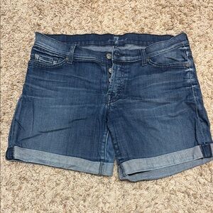 7 for all Mankind Sz 29 Women's Denim Shorts